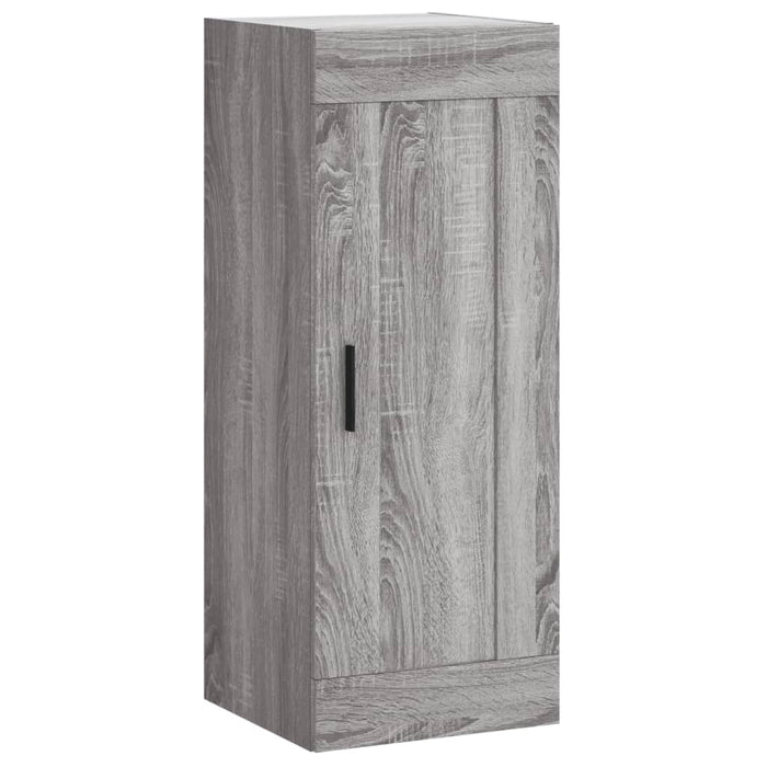 Dulap înalt, gri sonoma, 34,5x34x180 cm, lemn prelucrat - WALTI WALTI