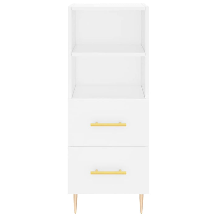 Dulap înalt, alb, 34,5x34x180 cm, lemn prelucrat WALTI