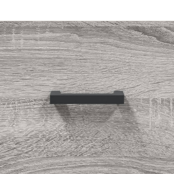 Dulap înalt, gri sonoma, 34,5x34x180 cm, lemn prelucrat WALTI