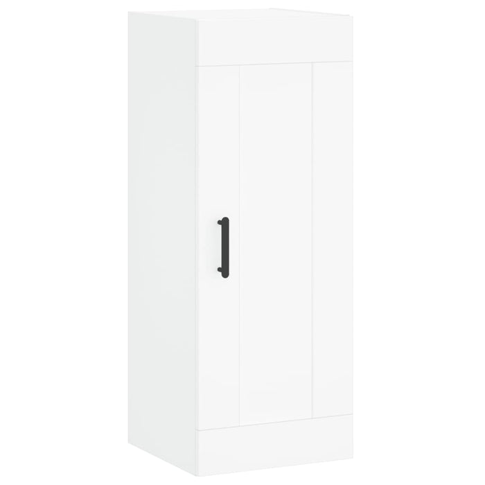 Dulap înalt, alb, 34,5x34x180 cm, lemn prelucrat - WALTI WALTI