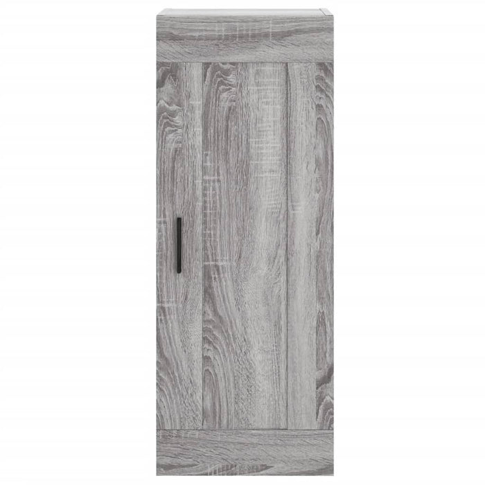 Dulap înalt, gri sonoma, 34,5x34x180 cm, lemn prelucrat WALTI