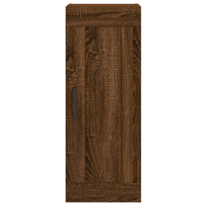Dulap înalt, stejar maro, 34,5x34x180 cm, lemn prelucrat WALTI