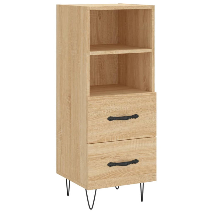 Dulap înalt, stejar sonoma, 34,5x34x180 cm, lemn prelucrat WALTI