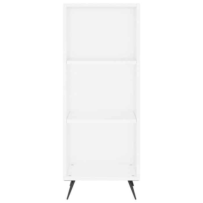 Dulap înalt, alb, 34,5x34x180 cm, lemn prelucrat - WALTI WALTI