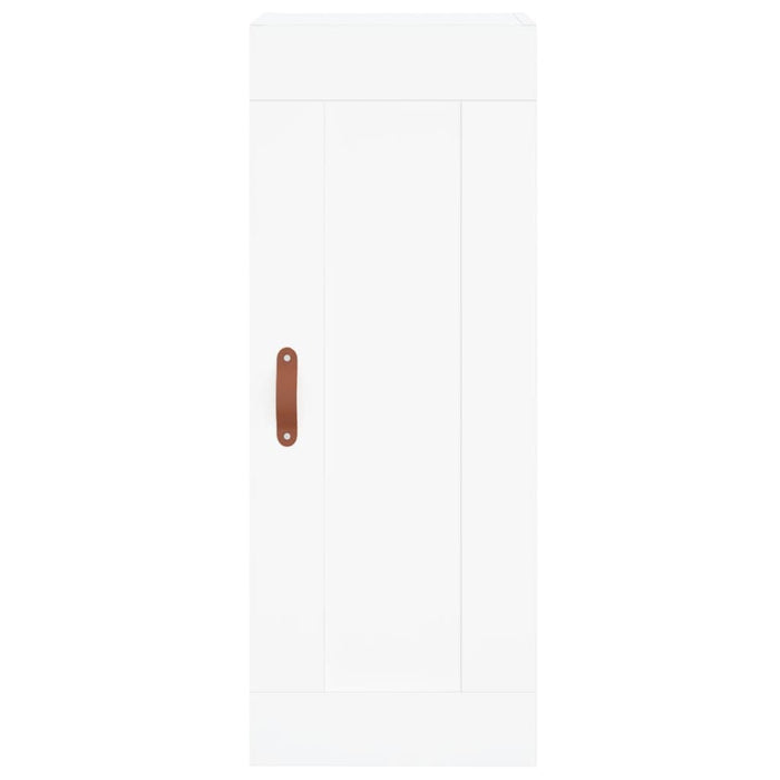 Dulap înalt, alb, 34,5x34x180 cm, lemn prelucrat - WALTI WALTI