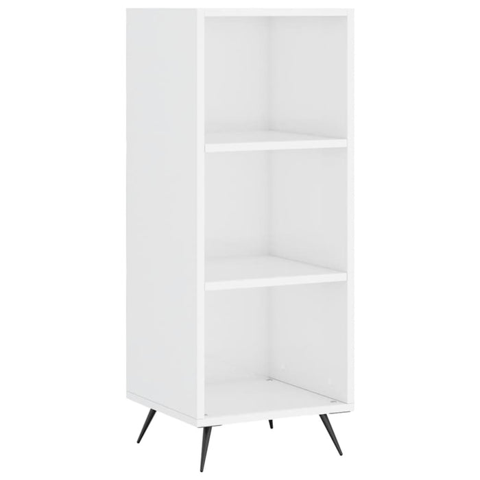 Dulap înalt, alb extralucios, 34,5x34x180 cm, lemn prelucrat WALTI