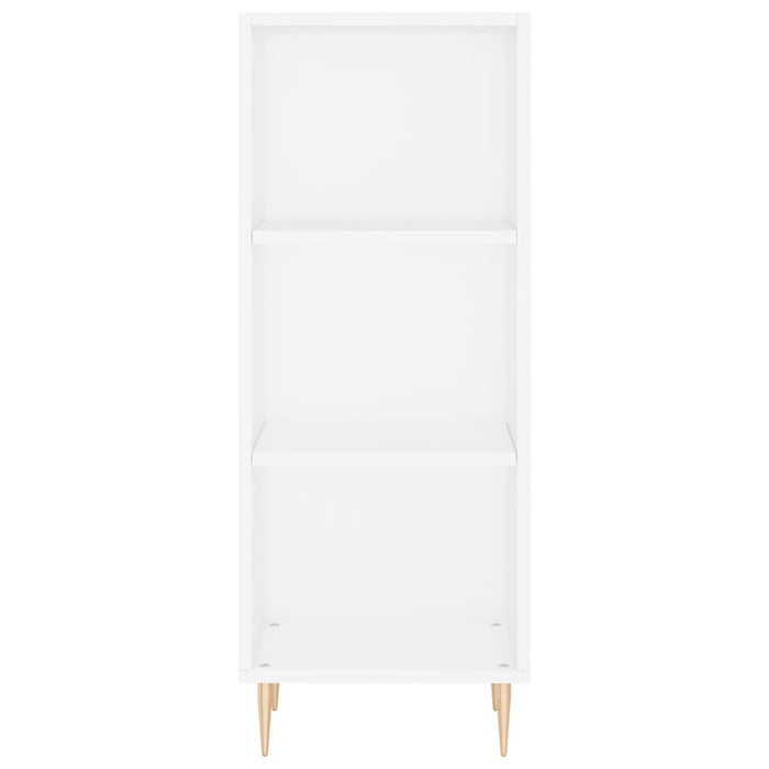 Dulap înalt, alb, 34,5x34x180 cm, lemn prelucrat WALTI