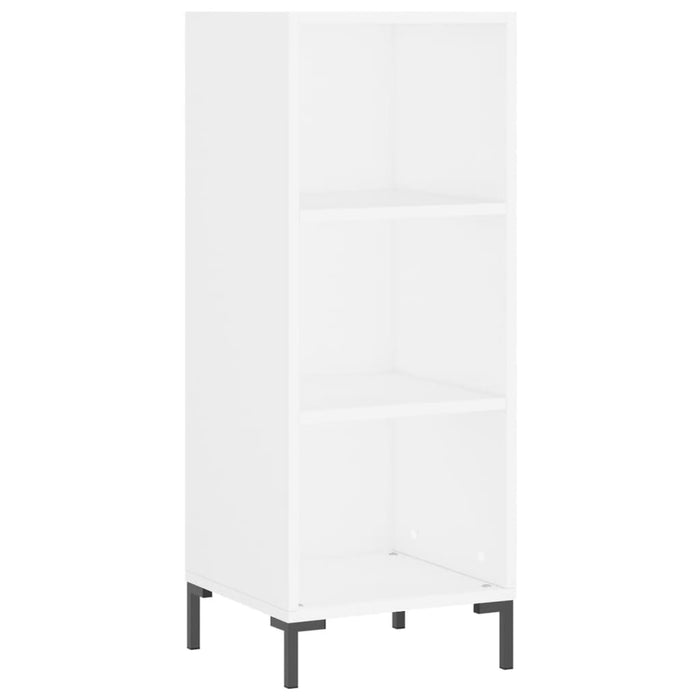 Dulap înalt, alb, 34,5x34x180 cm, lemn prelucrat - WALTI WALTI