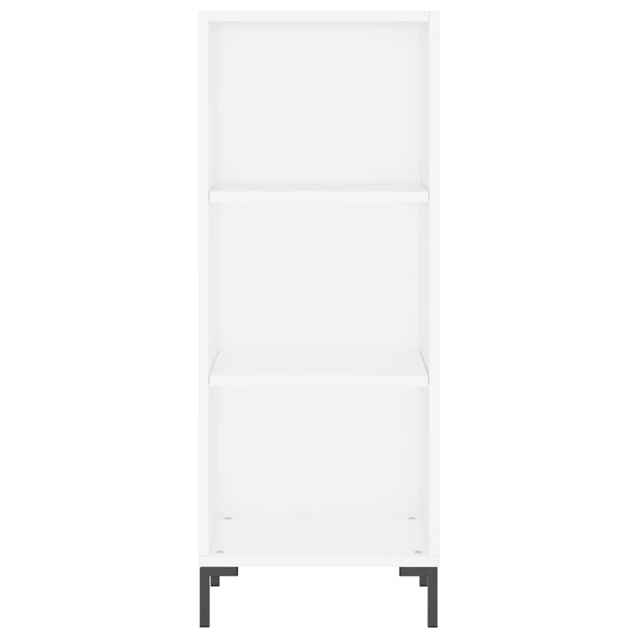 Dulap înalt, alb, 34,5x34x180 cm, lemn prelucrat - WALTI WALTI