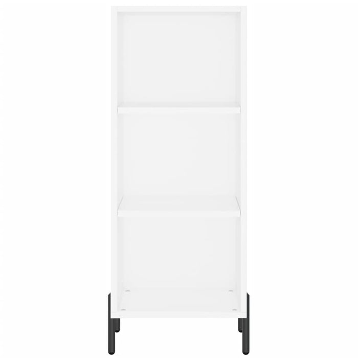 Dulap înalt, alb, 34,5x34x180 cm, lemn prelucrat - WALTI WALTI