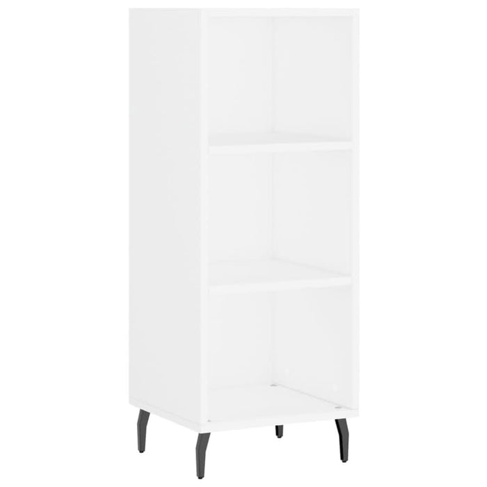 Dulap înalt, alb, 34,5x34x180 cm, lemn prelucrat - WALTI WALTI