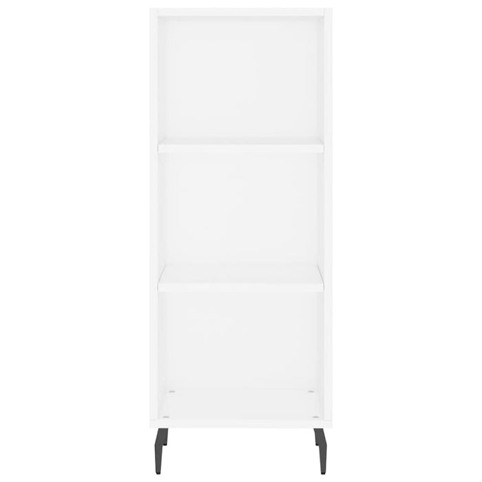 Dulap înalt, alb, 34,5x34x180 cm, lemn prelucrat - WALTI WALTI