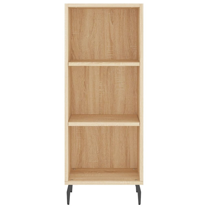 Dulap înalt, stejar sonoma, 34,5x34x180 cm, lemn prelucrat - WALTI WALTI