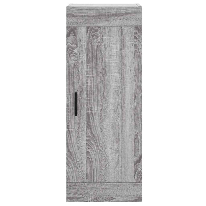 Dulap înalt, gri sonoma, 34,5x34x180 cm, lemn prelucrat - WALTI WALTI