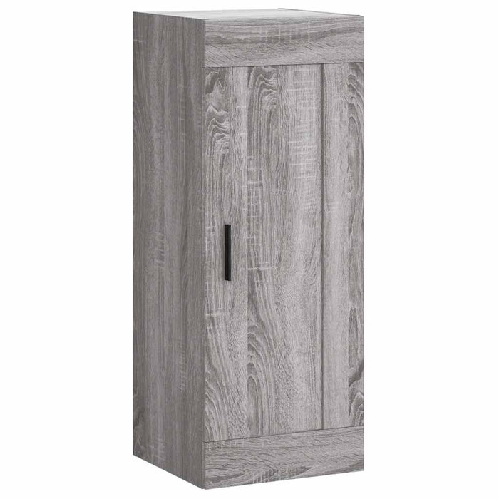 Dulap înalt, gri sonoma, 34,5x34x180 cm, lemn prelucrat - WALTI WALTI