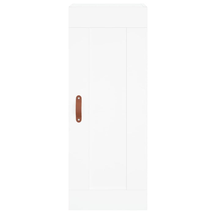 Dulap înalt, alb, 34,5x34x180 cm, lemn prelucrat - WALTI WALTI
