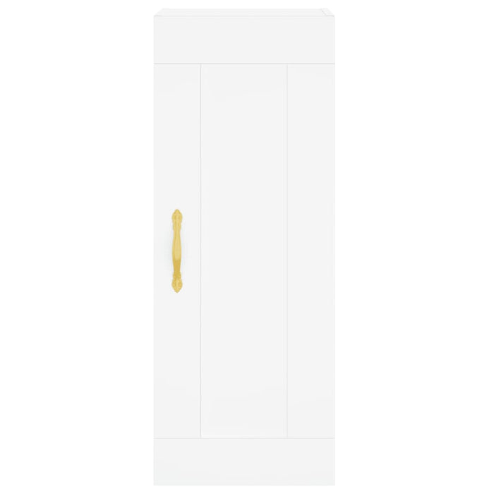 Dulap înalt, alb, 34,5x34x180 cm, lemn prelucrat WALTI