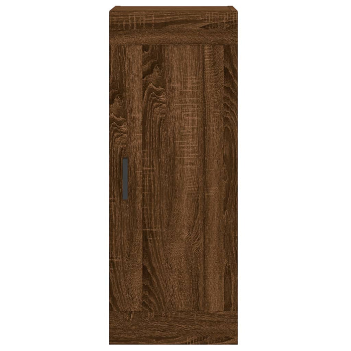 Dulap înalt, stejar maro, 34,5x34x180 cm, lemn prelucrat WALTI