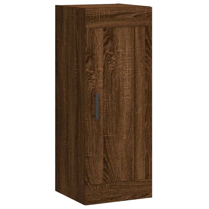 Dulap înalt, stejar maro, 34,5x34x180 cm, lemn prelucrat WALTI