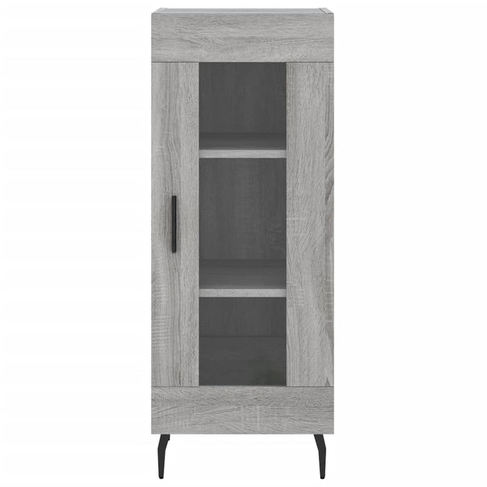 Dulap înalt, gri sonoma, 34,5x34x180 cm, lemn prelucrat - WALTI WALTI