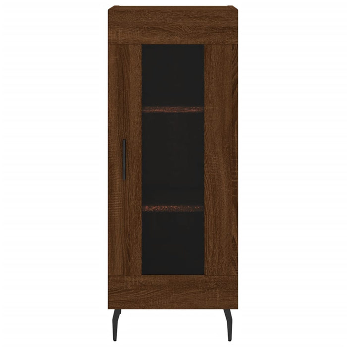 Dulap înalt, stejar maro, 34,5x34x180 cm, lemn prelucrat WALTI