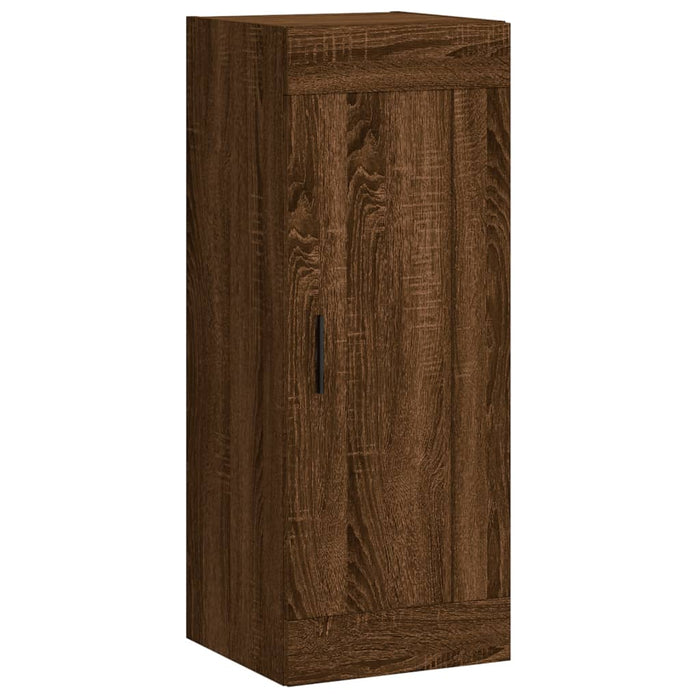 Dulap înalt, stejar maro, 34,5x34x180 cm, lemn prelucrat WALTI