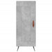 Dulap înalt, gri beton, 34,5x34x180 cm, lemn prelucrat - WALTI WALTI