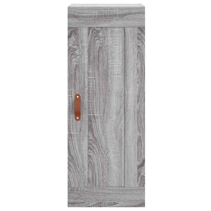 Dulap înalt, gri sonoma, 34,5x34x180 cm, lemn prelucrat WALTI