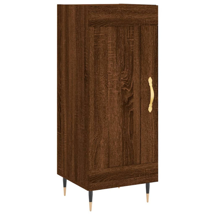 Dulap înalt, stejar maro, 34,5x34x180 cm, lemn prelucrat WALTI