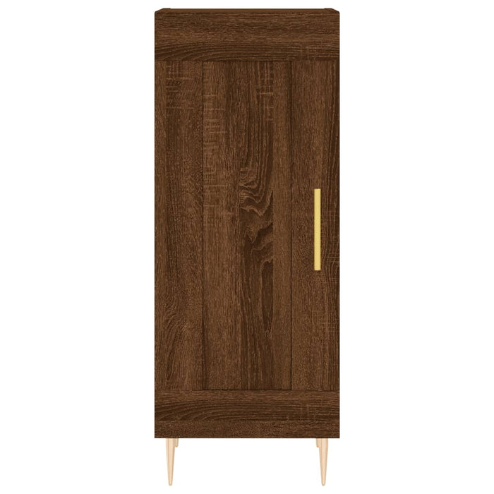 Dulap înalt, stejar maro, 34,5x34x180 cm, lemn prelucrat WALTI