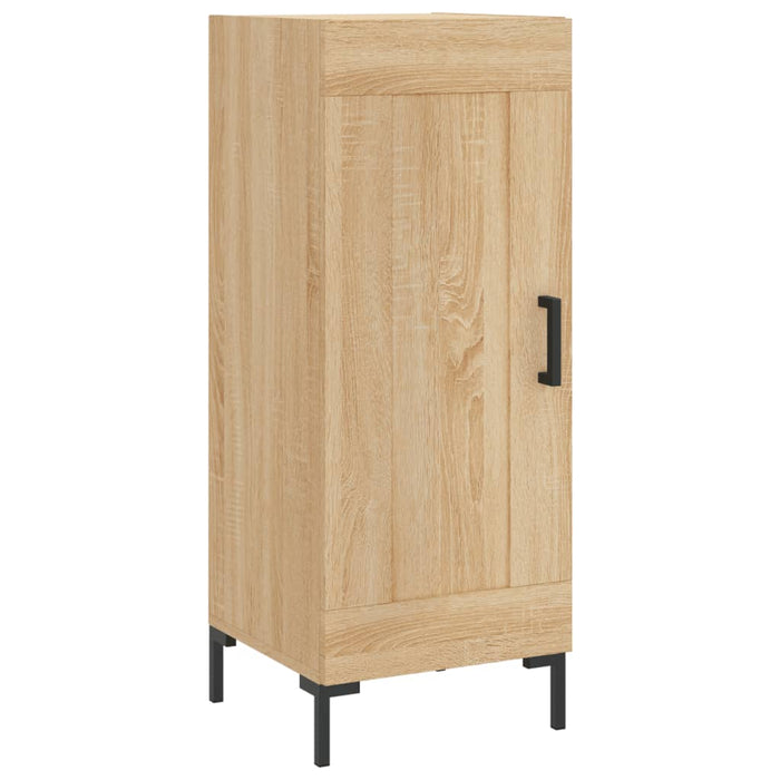 Dulap înalt, stejar sonoma, 34,5x34x180 cm, lemn prelucrat - WALTI WALTI