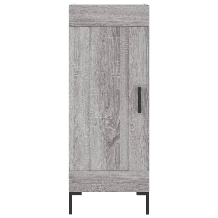 Dulap înalt, gri sonoma, 34,5x34x180 cm, lemn prelucrat - WALTI WALTI