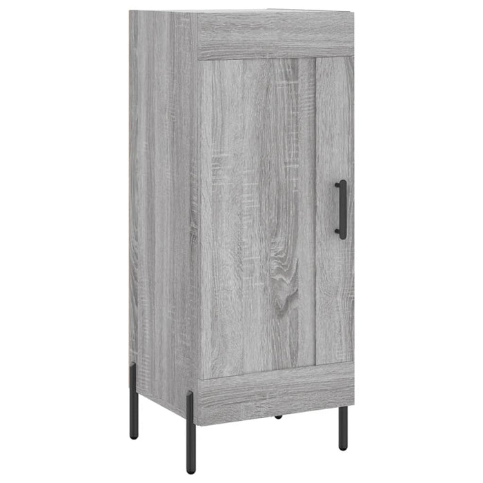Dulap înalt, gri sonoma, 34,5x34x180 cm, lemn prelucrat WALTI