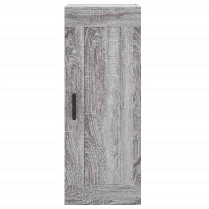 Dulap înalt, gri sonoma, 34,5x34x180 cm, lemn prelucrat WALTI