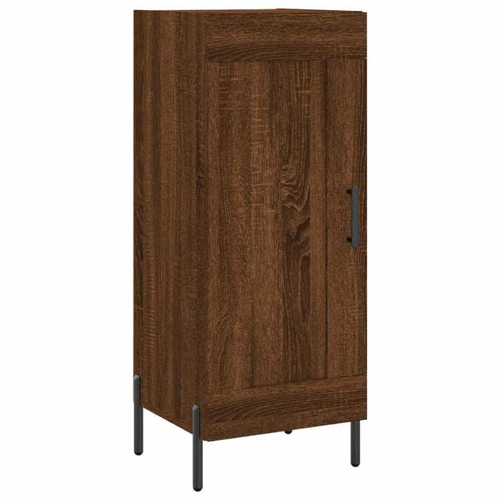 Dulap înalt, stejar maro, 34,5x34x180 cm, lemn prelucrat WALTI
