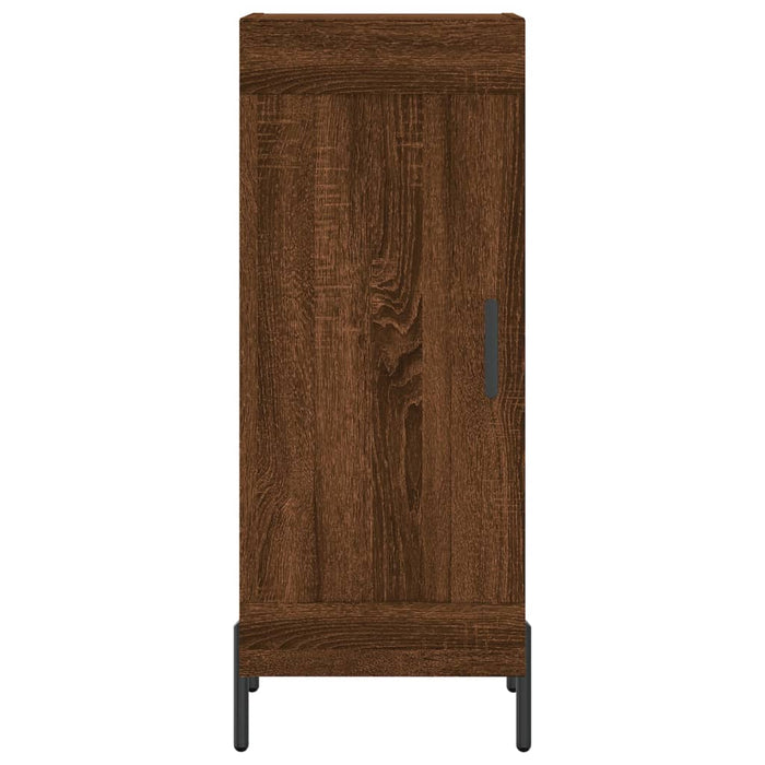 Dulap înalt, stejar maro, 34,5x34x180 cm, lemn prelucrat WALTI