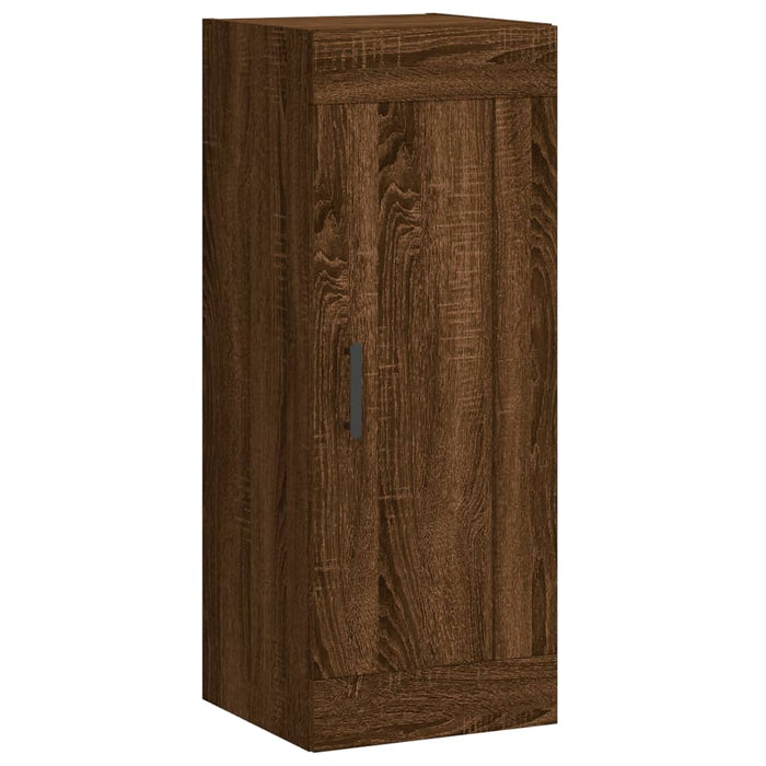 Dulap înalt, stejar maro, 34,5x34x180 cm, lemn prelucrat WALTI