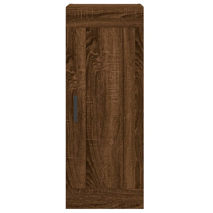 Dulap înalt, stejar maro, 34,5x34x180 cm, lemn prelucrat WALTI