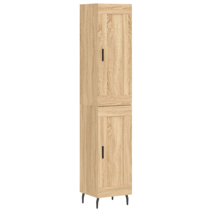 Dulap înalt, stejar sonoma, 34,5x34x180 cm, lemn prelucrat WALTI