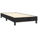 Pat box spring cu saltea, negru, 90x200 cm, catifea - WALTI WALTI