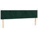 Pat box spring cu saltea, verde închis, 180x200 cm, catifea - WALTI WALTI