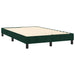 Pat box spring cu saltea, verde închis, 120x200 cm, catifea - WALTI WALTI