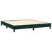 Pat box spring cu saltea, verde închis, 160x200 cm, catifea - WALTI WALTI