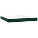 Pat box spring cu saltea, verde închis, 160x200 cm, catifea - WALTI WALTI