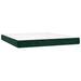 Pat box spring cu saltea, verde închis, 180x200 cm, catifea - WALTI WALTI