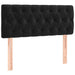 Pat box spring cu saltea, negru, 90x190 cm, catifea - WALTI WALTI
