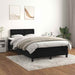 Pat box spring cu saltea, negru, 120x200 cm, catifea - WALTI WALTI