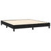 Pat box spring cu saltea, negru, 160x200 cm, catifea - WALTI WALTI