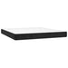 Pat box spring cu saltea, negru, 160x200 cm, catifea - WALTI WALTI