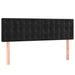 Pat box spring cu saltea, negru, 140x200 cm, catifea - WALTI WALTI